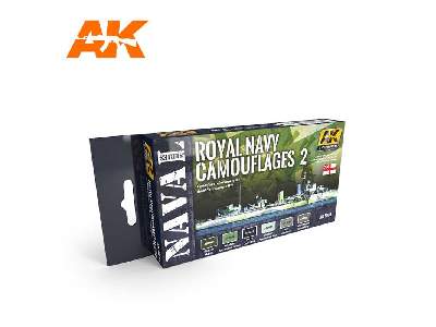 Ak-5040 Royal Navy Camouflages 2 &#8211; Naval Series Set - image 1