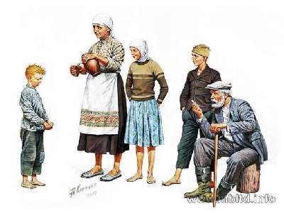 Eastern Region Peasants, WW II Era - image 1
