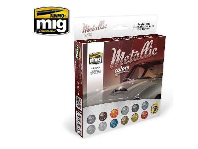 A.Mig-7175 Metallic Colors Set - image 1