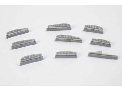 B5n2 Kate Wing Fold Ribs, For Airfix Kit - image 1