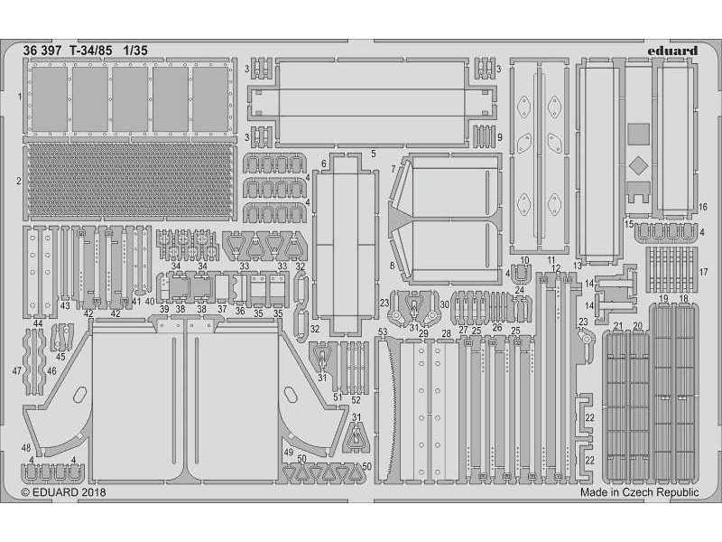 T-34/85 1/35 - Zvezda - image 1