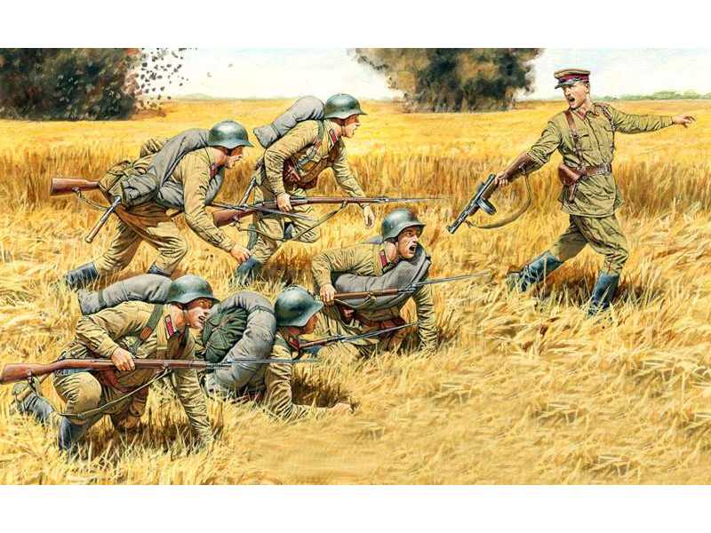 Counterattack, Soviet Infantry, Summer 1941 - image 1