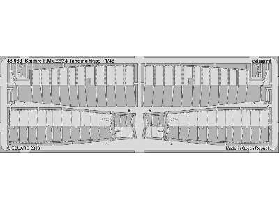 Spitfire F. Mk.22/24 landing flaps 1/48 - image 1