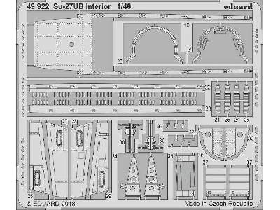 Su-27UB interior 1/48 - Hobby Boss - image 2