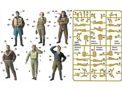 Famous pilots of WWII - kit 1 - image 2