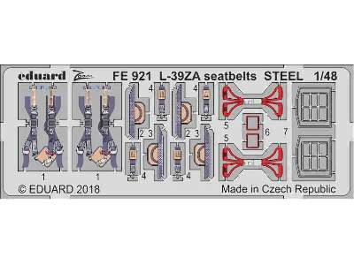 L-39ZA seatbelts STEEL 1/48 - image 1