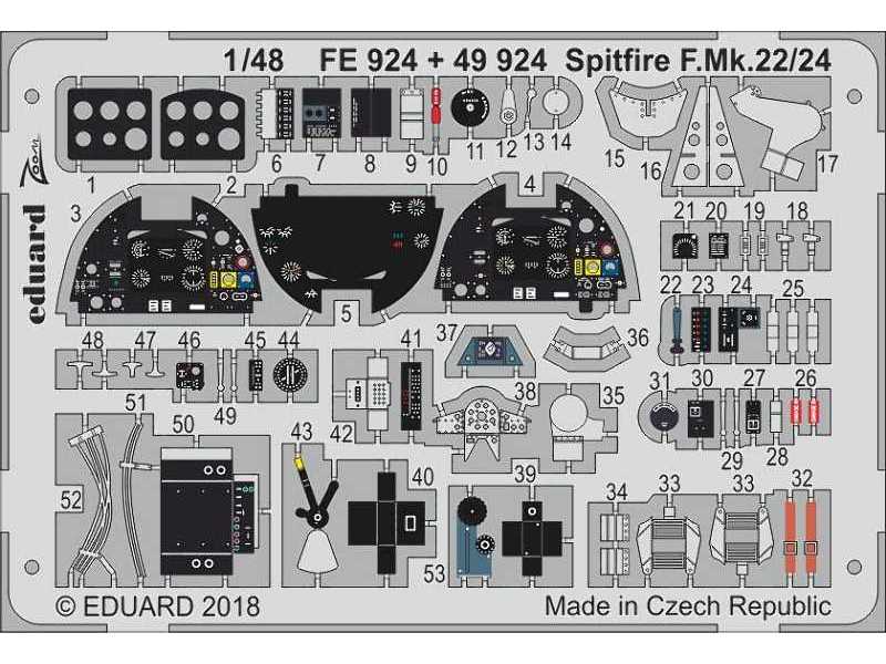 Spitfire F. Mk.22/24 1/48 - Airfix - image 1