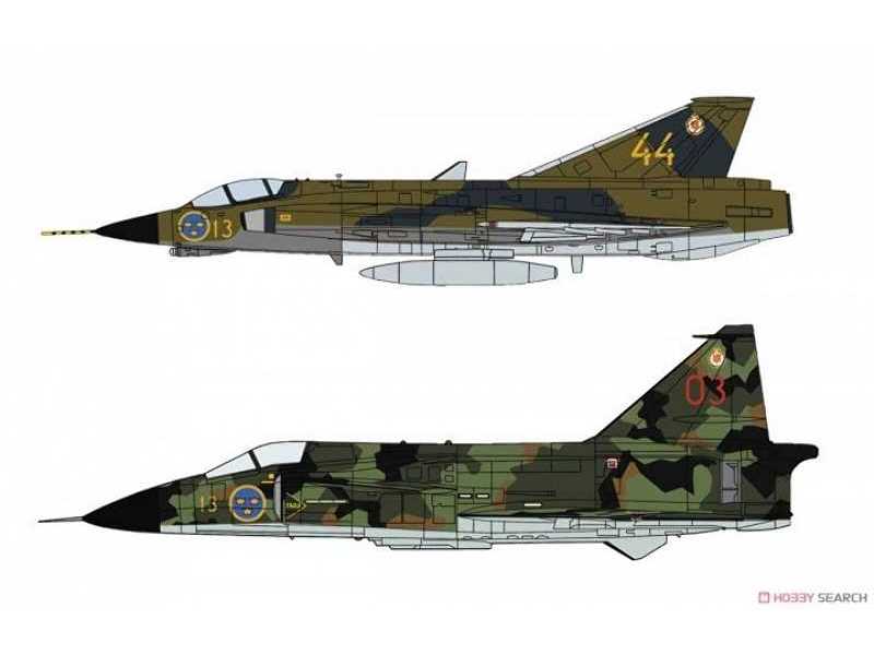 J35j Draken & Sh37 Viggen `f13 Squadron` (Set Of 2) - image 1