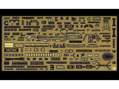 Qg38  IJN Light Cruiser Agano Class Detail Up Parts Basic B - image 1