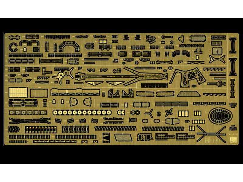 Qg38  IJN Light Cruiser Agano Class Detail Up Parts Basic B - image 1