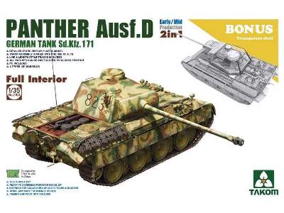 Panther Ausf. D 2in1 Mid/Early Interior Kit - image 1
