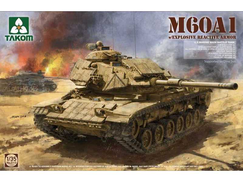 M60A1 Patton w/Explosive Reactive Armor - image 1