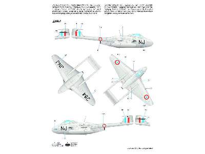 DH.100 Vampire Mk.I RAF,RAAF + Armée d.A - image 6