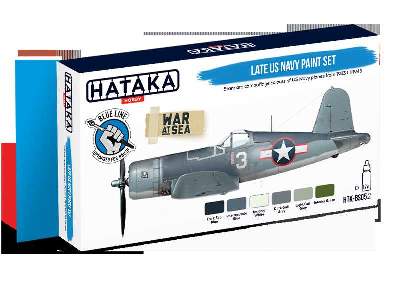 Htk-bs05.2 Late US Navy Paint Set - image 1