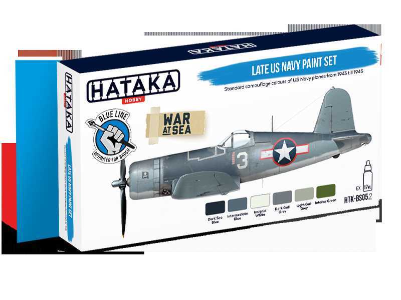 Htk-bs05.2 Late US Navy Paint Set - image 1