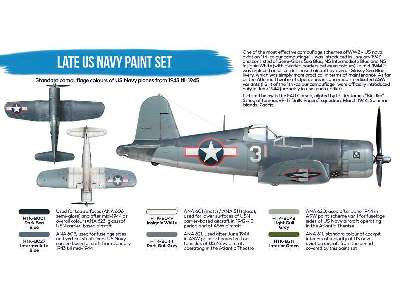 Htk-bs05.2 Late US Navy Paint Set - image 2