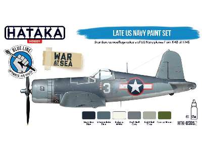 Htk-bs05.2 Late US Navy Paint Set - image 3