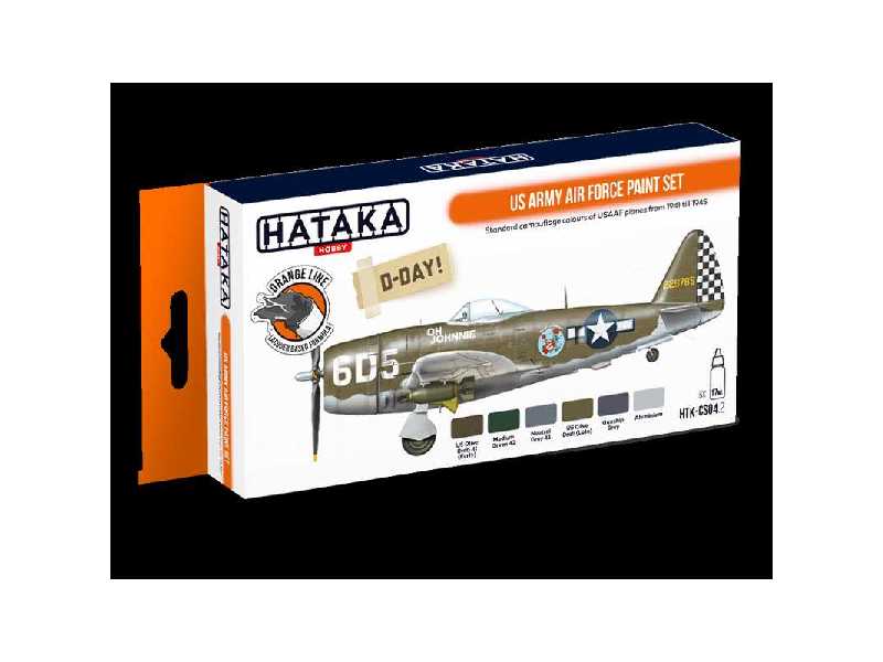 Htk-cs04.2 US Army Air Force Paint Set - image 1