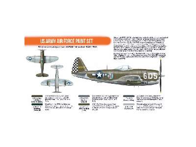 Htk-cs04.2 US Army Air Force Paint Set - image 2