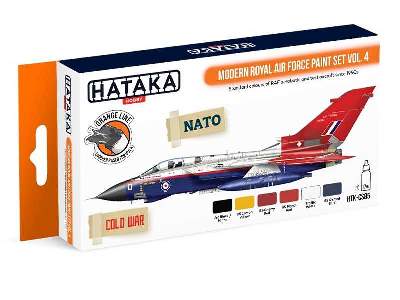 Htk-cs85 Modern Royal Air Force Paint Set Vol. 4 - image 1