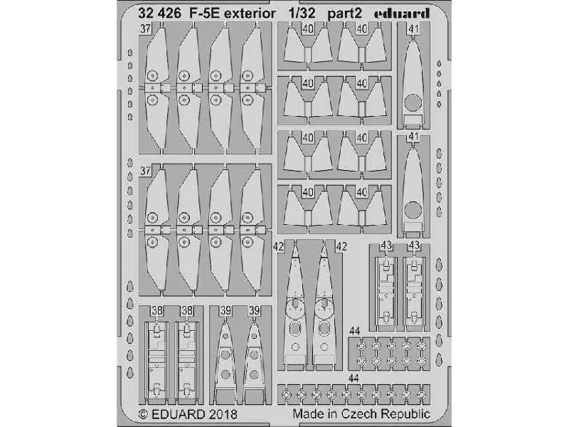 F-5E exterior 1/32 - Kitty Hawk - image 1