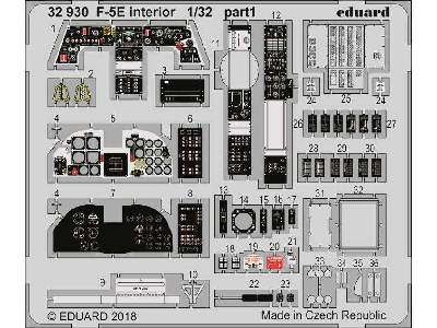 F-5E interior 1/32 - Kitty Hawk - image 1