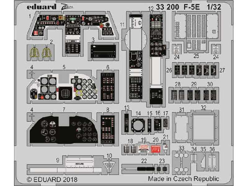 F-5E 1/32 - Kitty Hawk - image 1