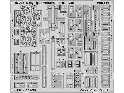 King Tiger Porsche turret 1/35 - Meng - image 1