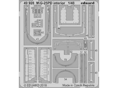 MiG-25PD interior 1/48 1/48 - image 1