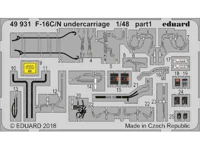 F-16C/ N undercarriage 1/48 - image 1