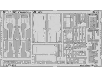 F-16C/ N undercarriage 1/48 - image 2