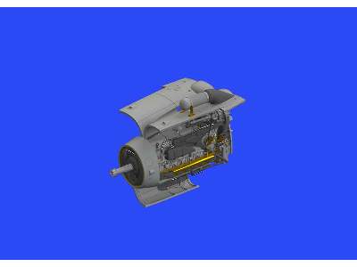 Bf 109G-6/ U4 engine 1/48 - Tamiya - image 2