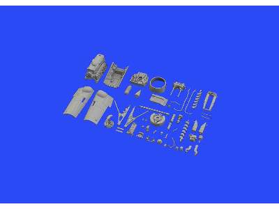 Bf 109G-6/ U4 engine 1/48 - Tamiya - image 3