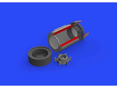 MiG-23ML exhaust nozzle 1/48 - Eduard - image 4