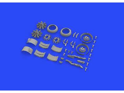 Wellington Mk. Ia/ c engines 1/72 - Airfix - image 7