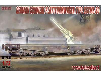 Schwerer Plattformwagen Type Ssyms 80 - image 1