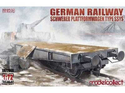 German Railway Schwerer Plattformwagen Type Ssys 1+1 (2 Kits On  - image 1