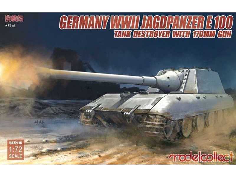 Germany WWii Jagdpanzer E-100 Tank Destroyer With 170mm Gun - image 1