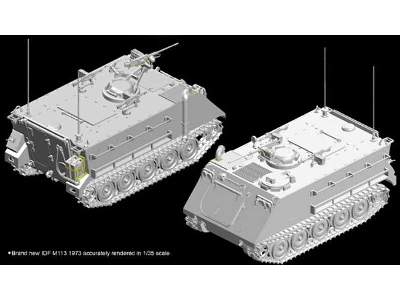 IDF M113 Armored Personnel Carrier - Yom Kippur War 1973 - image 15