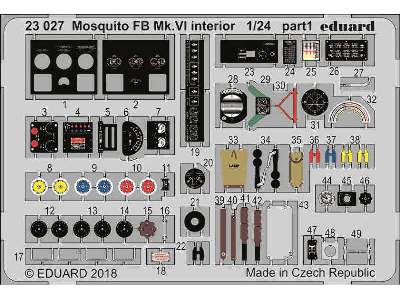 Mosquito FB Mk. VI interior 1/24 - image 1