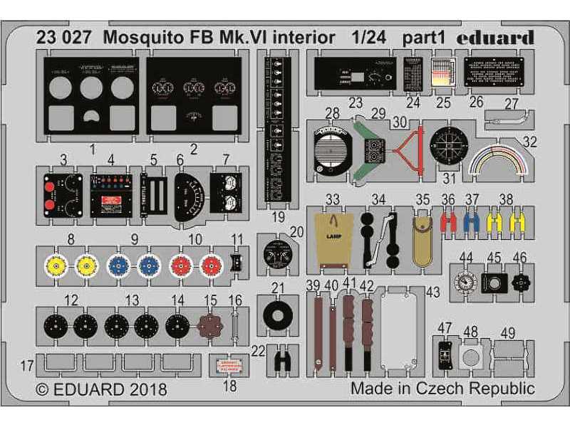 Mosquito FB Mk. VI interior 1/24 - image 1