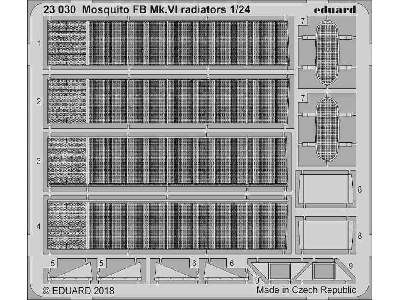 Mosquito FB Mk. VI radiators 1/24 - image 1