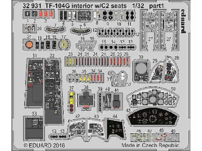 TF-104G interior w/ C2 seats 1/32 - image 1