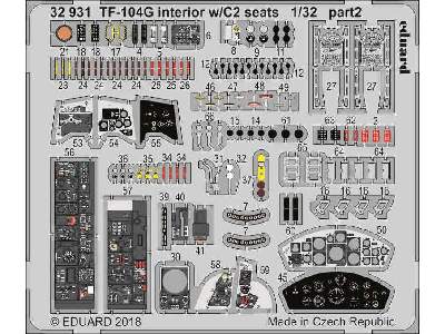 TF-104G interior w/ C2 seats 1/32 - image 2