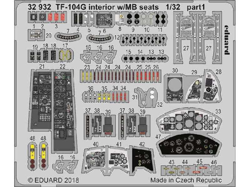 TF-104G interior w/ MB seats 1/32 - image 1