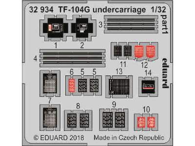 TF-104G undercarriage 1/32 - image 1