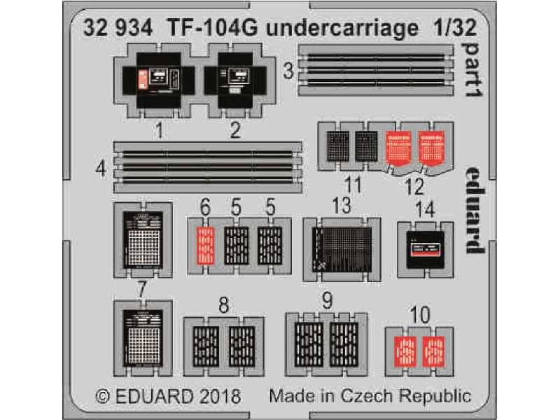 TF-104G undercarriage 1/32 - image 1