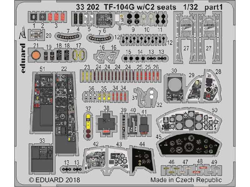 TF-104G w/ C2 seats 1/32 - image 1