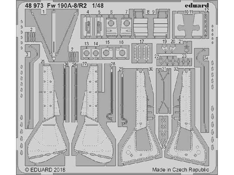 Fw 190A-8/ R2 1/48 - image 1