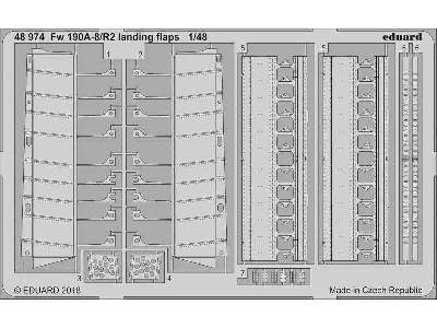 Fw 190A-8/ R2 landing flaps 1/48 - image 1